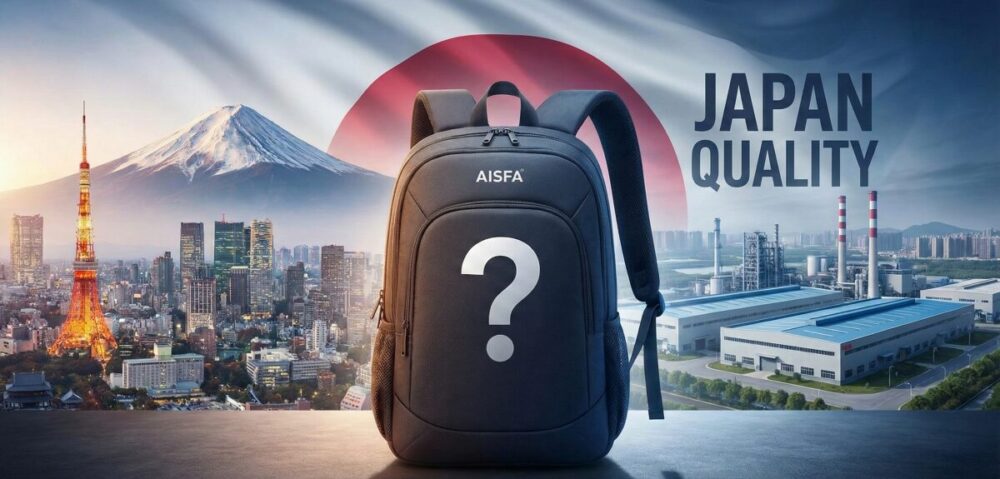 AISFAはどこの国？リュックの評判や耐久性などリアルな実態を調査！