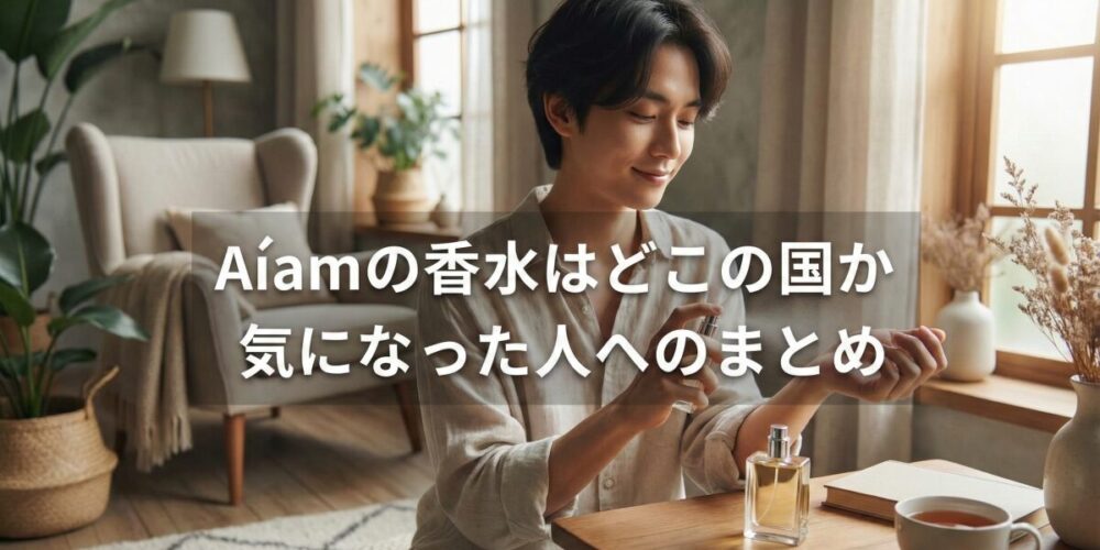 Aíamの香水はどこの国か気になった人へのまとめ
