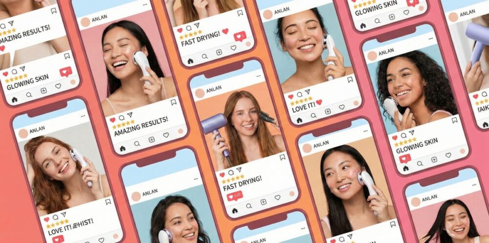 ANLANはどこの国の製品でも安心？美顔器とドライヤーの口コミ検証