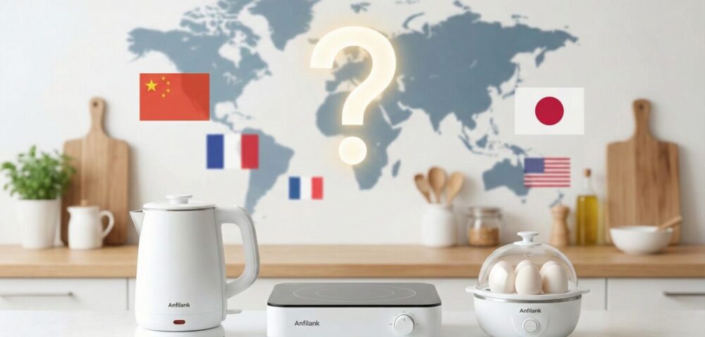 Anfilankはどこの国のブランド？人気の電気ケトルや家電の評判を徹底調査！