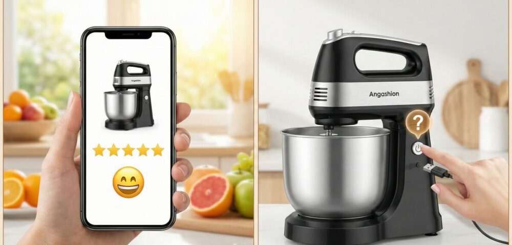 Angashionはどこの国製でも高性能？口コミや動かない時の対策