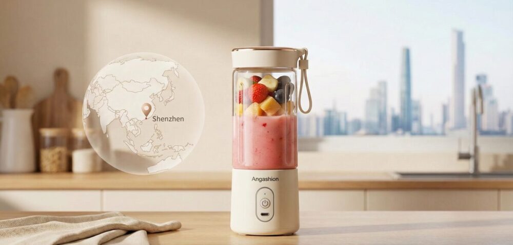 Angashionはどこの国？人気のポータブルミキサーの評判や会社概要を徹底解説