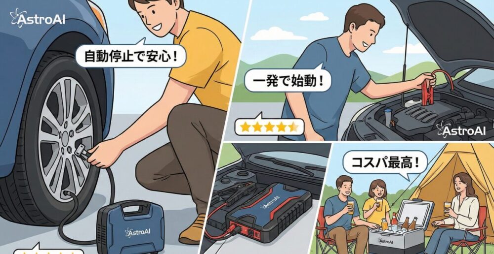 AstroAIはどこの国の製品でも安心？人気アイテムの口コミ
