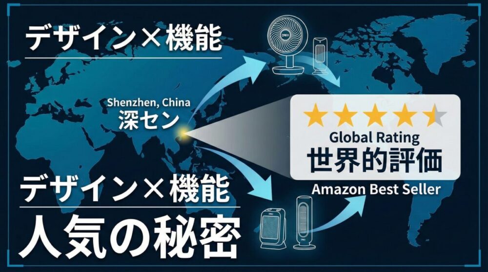 Dreo（ドレオ）はどこの国のメーカー？人気の秘密と評判