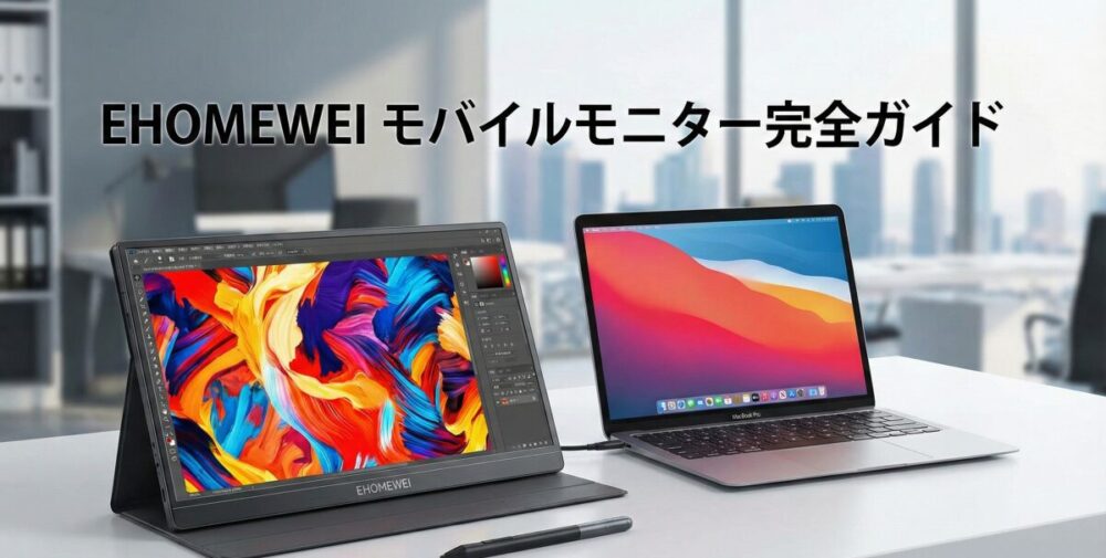 EHOMEWEIはどこの国のブランド？読み方や評判を徹底調査！失敗しないモバイルモニターの選び方