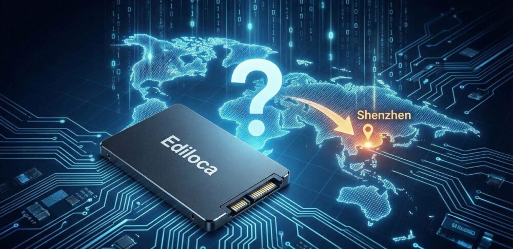EdilocaのSSDはどこの国製？気になる評判や信頼性を徹底調査！