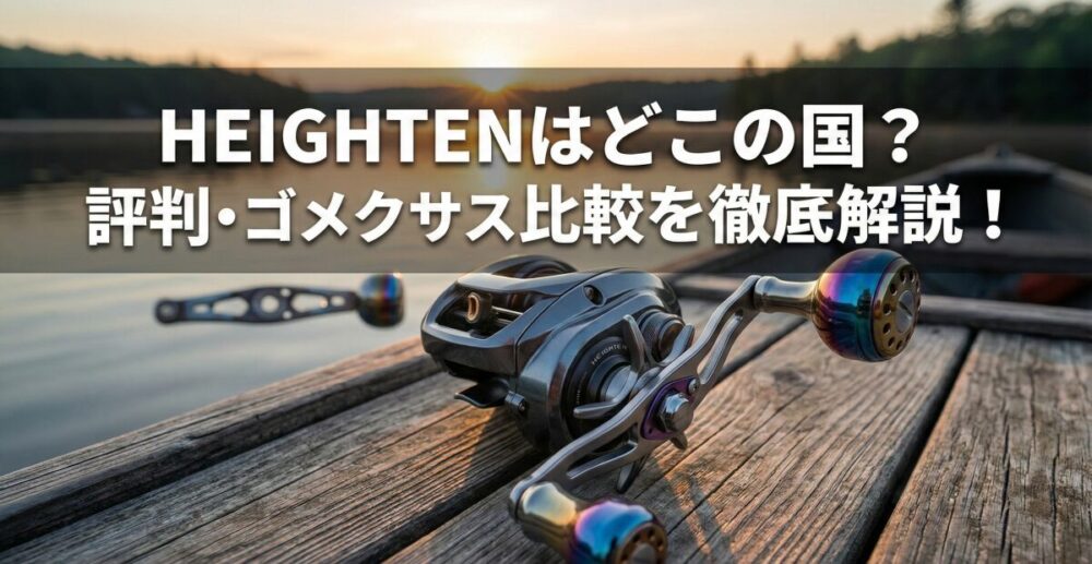 HEIGHTENはどこの国のブランド？評判やゴメクサスとの違いを徹底解説！