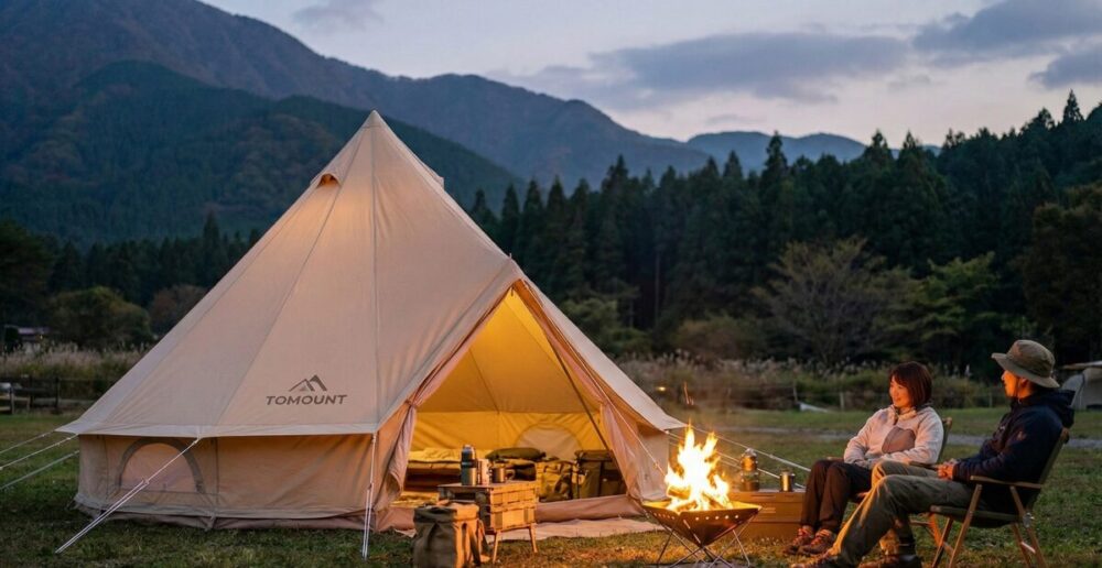 キャンプ場で話題のTOMOUNTはどこの国のブランド？人気の理由と評判を徹底調査