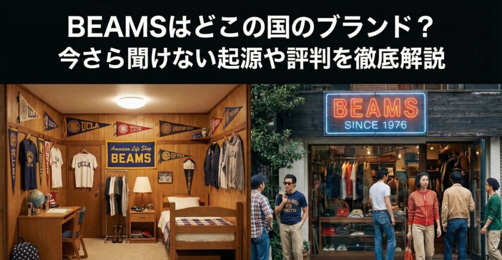 BEAMSはどこの国のブランド？今さら聞けない起源や評判を徹底解説！
