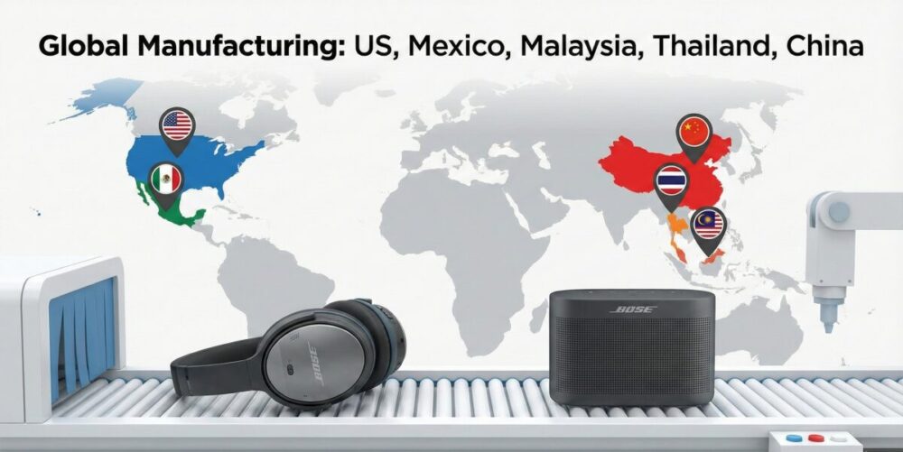 Bose（ボーズ）はどこの国で作られる？製造の現状と未来