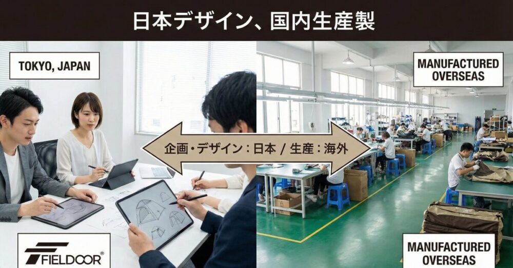 FIELDOORはどこの国のブランドなのか徹底調査！