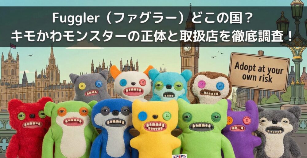 Fugglerはどこの国のモンスター？キモかわいくて癖になる魅力と日本での販売店を調査