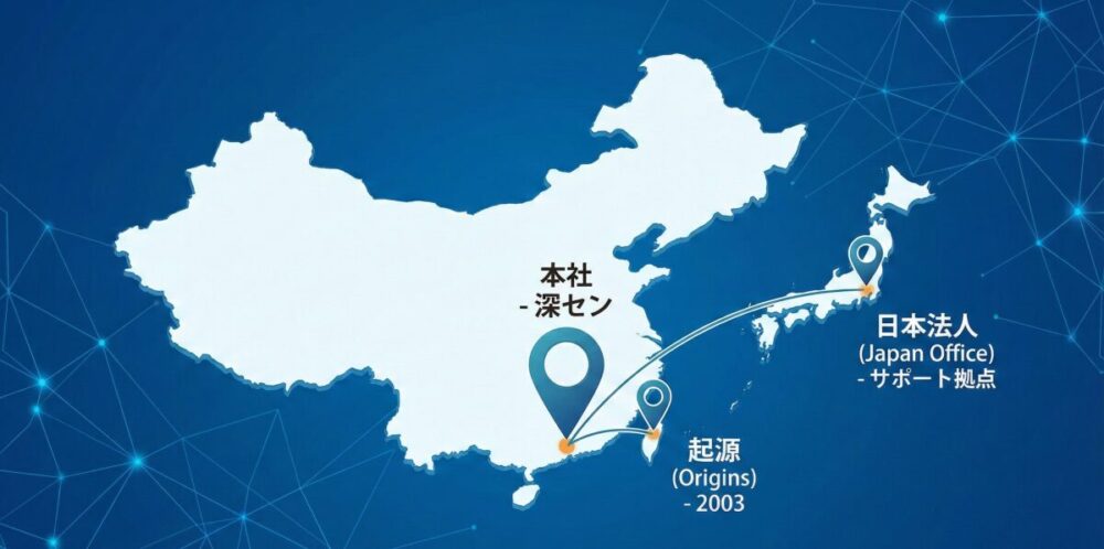 GEEKOMはどこの国で生まれたメーカーなの？