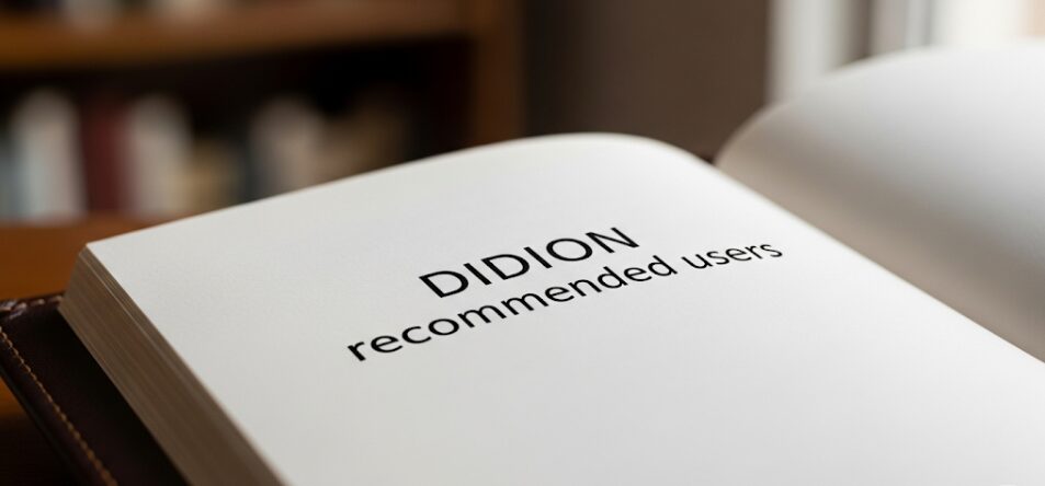 DIDIONはどんな人におすすめか?