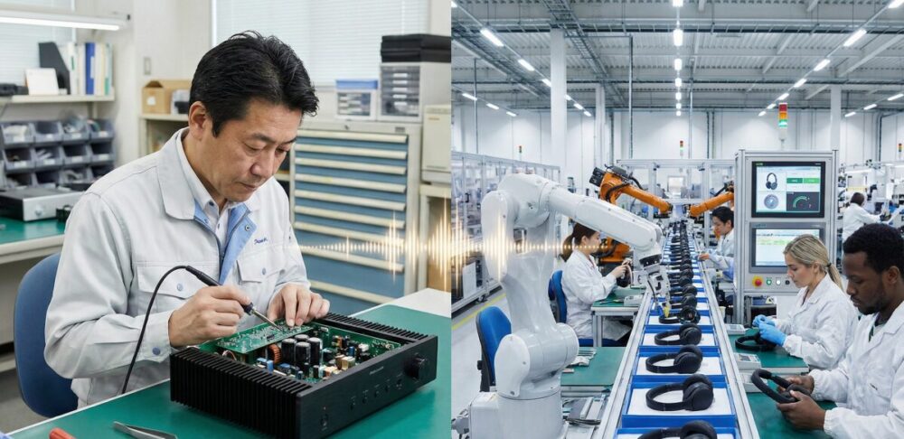 Denon（デノン）はどこの国の工場で生産されている？