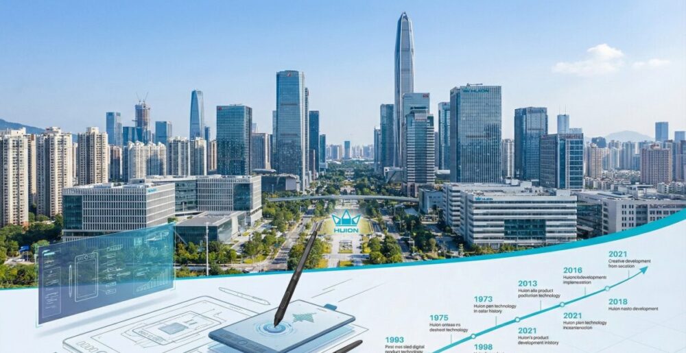 Huionはどこの国のブランド？WacomやXP-PENと比較して分かる正体