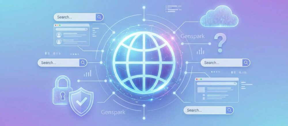 AI検索の新星！Gensparkはどこの国のサービス？気になる安全性や評判を徹底調査