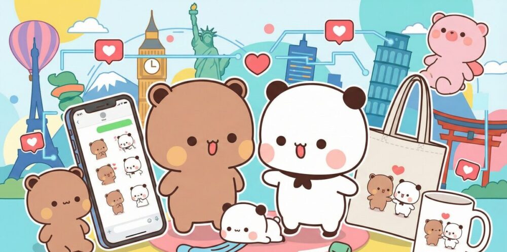 Bubu Duduはどこの国でも大人気！グッズやスタンプ情報