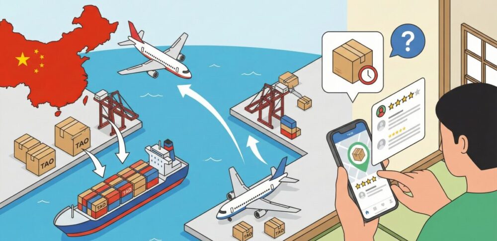 TAOの通販はどこの国から届く？口コミから分かった届かない時の対処法