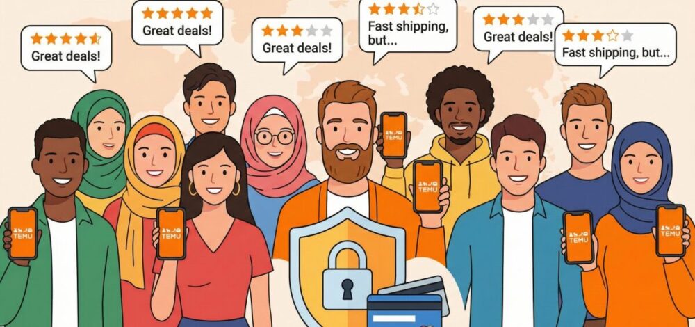 Temu通販はどこの国のユーザーにも人気？安全性や口コミを検証