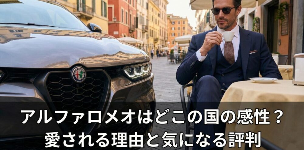 アルファロメオはどこの国の感性？愛される理由と気になる評判