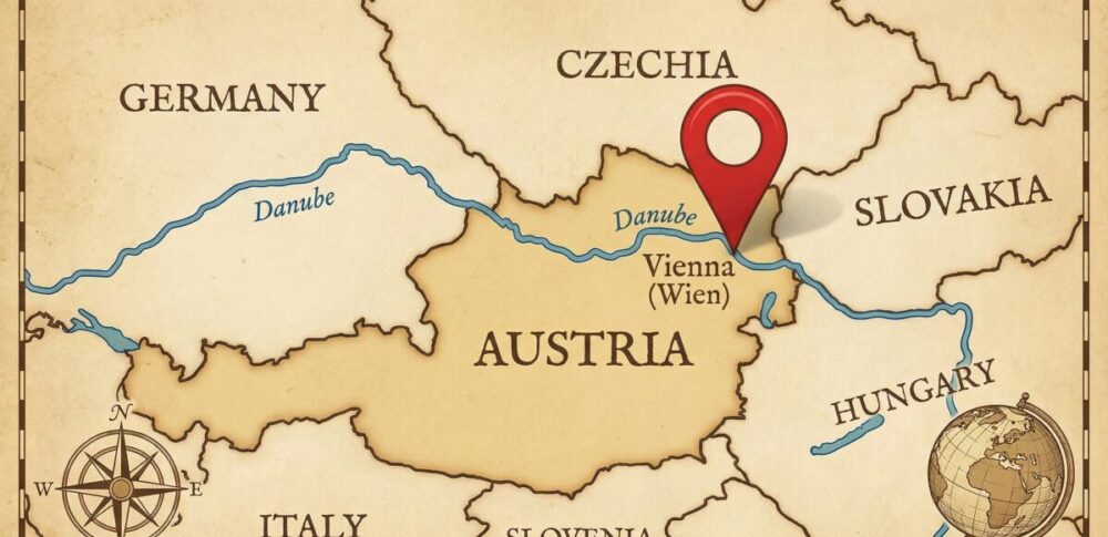 ウィーンはどこの国にあるの？まずは基本の場所をチェック