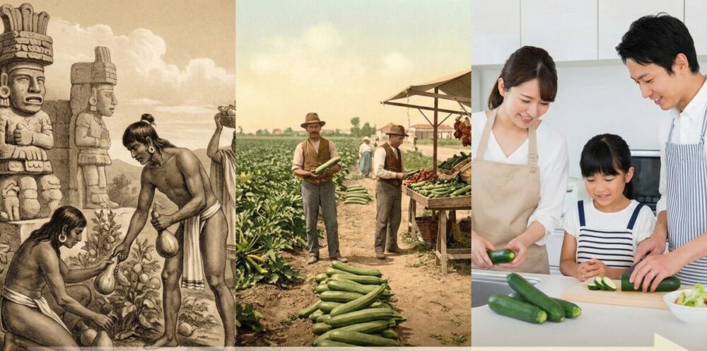 ズッキーニはどこの国で生まれたのか歴史のルーツを辿ってみよう