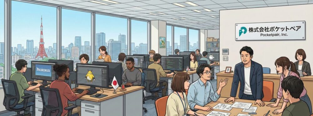 パルワールドはどこの国のゲームか？会社と社長の背景