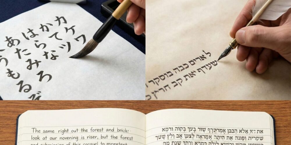 ヘブライ語はどこの国の言葉と似てる？日本語や英語との意外な差