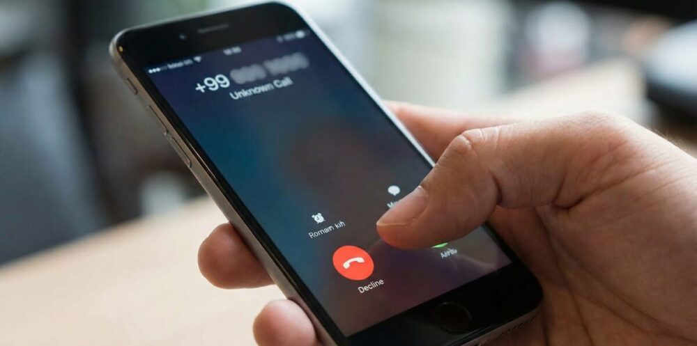 知らない99どこの国からの番号に着信した時の対処