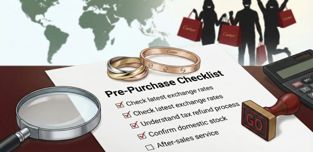 結局カルティエはどこの国が安い？購入前に知っておきたいことまとめ