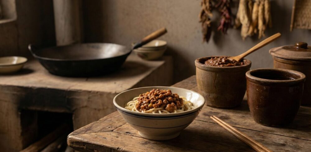 ジャージャー麺はどこの国の料理？その発祥と歴史を解説