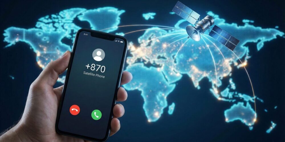 スマホに「+87」の着信が！87はどこの国の番号？知らないと怖い衛星電話の正体