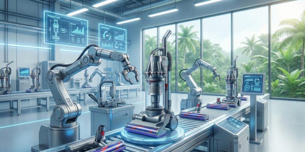 ダイソンは何処の国の工場で作られているのか