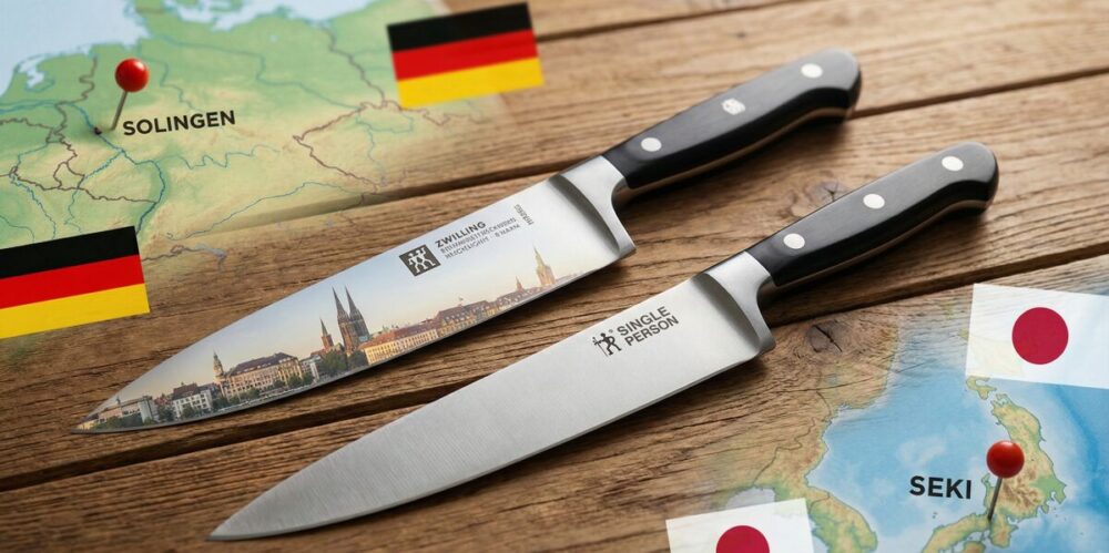 ツヴィリングはどこの国の包丁？ヘンケルスとの違いを分かりやすく解説