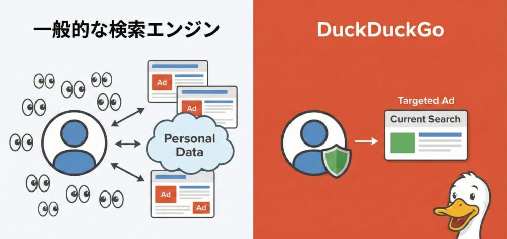 DuckDuckGoがどこの国のものか知ると選ぶ理由が見えてくる