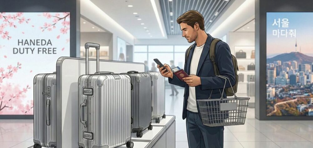 リモワはどこの国が安いか徹底比較！羽田や韓国などの免税店ガイド